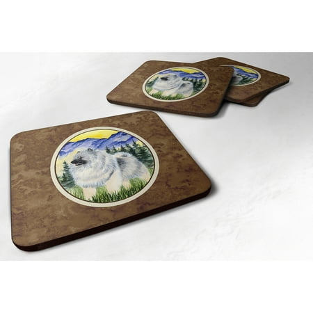 Carolines Treasures SS8323FC Keeshond Foam Coaster Set of 4 3 1/2 x 3 1/2 multicolor
Carolines Treasures SS8323FC Keeshond Foam Coaster Set of 4 3 1/2 x 3 1/2 multicolor