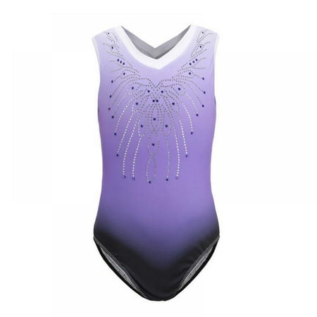 Girls Leotards Gymnastic Dance Onesies Ballet Tank Sleeveless Colorful Shiny Leotard for 5-14 Years
Girls Leotards Gymnastic Dance Onesies Ballet Tank Sleeveless Colorful Shiny Leotard for 5-14 Years