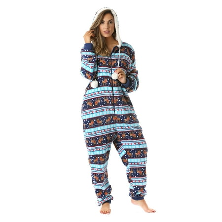 Just Love Christmas Print Pom Pom Adult Onesie (Navy - Reindeer Snow XX-Large)
Just Love Christmas Print Pom Pom Adult Onesie (Navy - Reindeer Snow XX-Large)