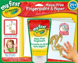 Crayola My First Crayola No Mess Finger-Painting Set Multi-Colored