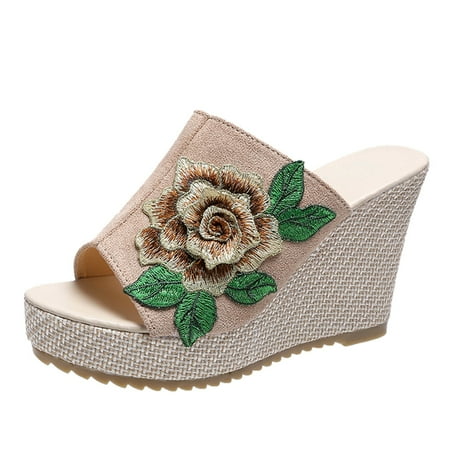 nsendm Womens Shoes Size 12 Wedges Summer Slip-On Women Wedges Open Embroidery Toe Platform Wedges for Women Shoes Shoes Beige 6.5
nsendm Womens Shoes Size 12 Wedges Summer Slip-On Women Wedges Open Embroidery Toe Platform Wedges for Women Shoes Shoes Beige 6.5