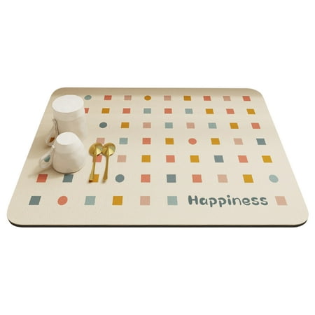 Baiwo Table Mat Wipe Clean Anti-fouling Double-sided Non-slip Absorbent Diatomite Home Dining Drying Dishes Drain Mat for Kitchen
Baiwo Table Mat Wipe Clean Anti-fouling Double-sided Non-slip Absorbent Diatomite Home Dining Drying Dishes Drain Mat for Kitchen