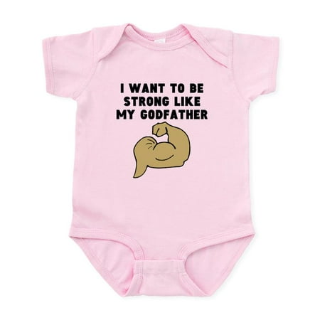 CafePress - Strong Like My Godfather Body Suit - Baby Light Bodysuit Size Newborn - 24 Months
CafePress - Strong Like My Godfather Body Suit - Baby Light Bodysuit Size Newborn - 24 Months