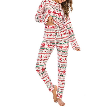 wybzd Women s Pajamas Set Long Sleeve Christmas Soft Snowflake Printed Indoor Homewear
wybzd Women s Pajamas Set Long Sleeve Christmas Soft Snowflake Printed Indoor Homewear