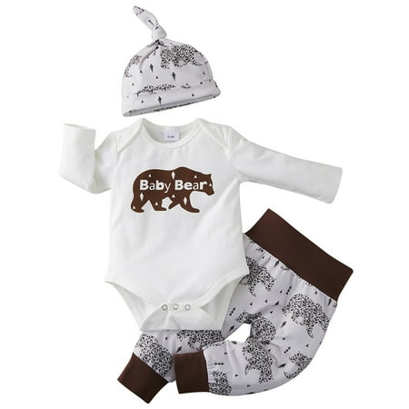 Newborn Baby Boys Cartoon Print Long Sleeve Romper Pants 3PCS Outfits Clothes
Newborn Baby Boys Cartoon Print Long Sleeve Romper Pants 3PCS Outfits Clothes