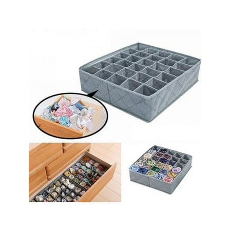 Dragonus 30 Grids Foldable Underwear Sock Tie Storage Organizer Non-Woven Fabric Drawer Boxes Bra Divider
Dragonus 30 Grids Foldable Underwear Sock Tie Storage Organizer Non-Woven Fabric Drawer Boxes Bra Divider