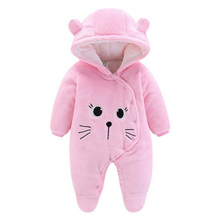 Infant Baby Girl Boy Fall Winter Outfits Bear Ears Hooded Romper Jumpsuit Bodysuit Warm Fleece Clothes Toddle lothing Fleece Clothing 0-12 M
Infant Baby Girl Boy Fall Winter Outfits Bear Ears Hooded Romper Jumpsuit Bodysuit Warm Fleece Clothes Toddle lothing Fleece Clothing 0-12 M