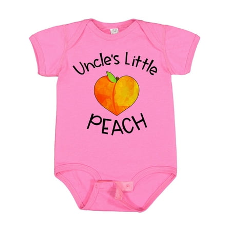 Inktastic Uncle s Little Peach Cute Peach Heart Gift Baby Boy or Baby Girl Bodysuit
Inktastic Uncle s Little Peach Cute Peach Heart Gift Baby Boy or Baby Girl Bodysuit