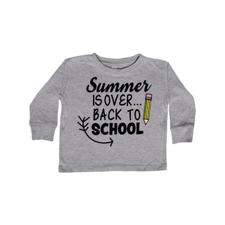 Inktastic Summer is Over Back to School with Pencil Gift Toddler Boy or Toddler Girl Long Sleeve T-Shirt
Inktastic Summer is Over Back to School with Pencil Gift Toddler Boy or Toddler Girl Long Sleeve T-Shirt