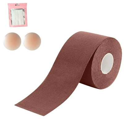 Boob Tape Breast Lift Tape Athletic Tape for Lift & Push up Chest Support Boobytape Invisible Adhesive Bra with 1 Pair Nipple Covers & 36 Strips Tape
Boob Tape Breast Lift Tape Athletic Tape for Lift & Push up Chest Support Boobytape Invisible Adhesive Bra with 1 Pair Nipple Covers & 36 Strips Tape