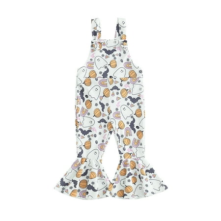 Bagilaanoe Toddler Baby Girl Halloween Jumpsuits Sleeveless Pumpkin Print Romper Overalls 6M 12M 18M 24M 3T 4T Kids Long Flared Pants Casual Outfits
Bagilaanoe Toddler Baby Girl Halloween Jumpsuits Sleeveless Pumpkin Print Romper Overalls 6M 12M 18M 24M 3T 4T Kids Long Flared Pants Casual Outfits