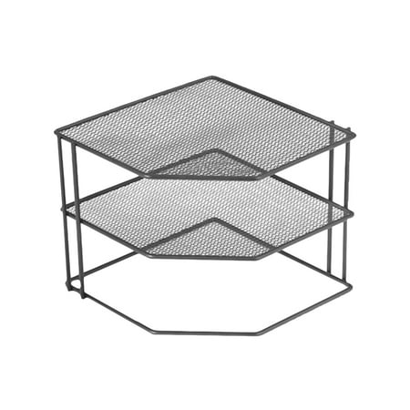 1Pc Desktop Corner Rack Multi-functional Kitchen Condiment Rack Triangle Rack Black
1Pc Desktop Corner Rack Multi-functional Kitchen Condiment Rack Triangle Rack Black