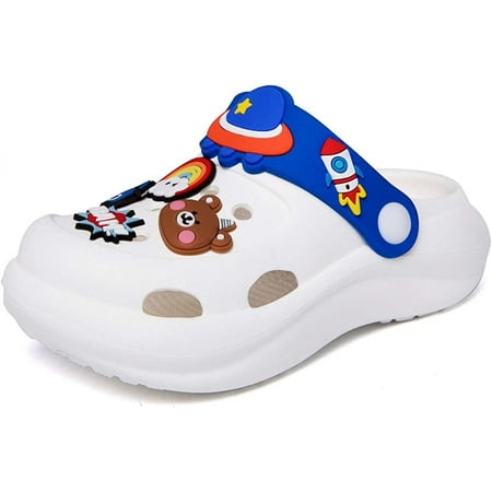 Unisex Kids Classic Garden Clogs Cute Beach Pool Sandals Non-Slip Home Slippers Kids Water Shoes Summer Shoes
Unisex Kids Classic Garden Clogs Cute Beach Pool Sandals Non-Slip Home Slippers Kids Water Shoes Summer Shoes