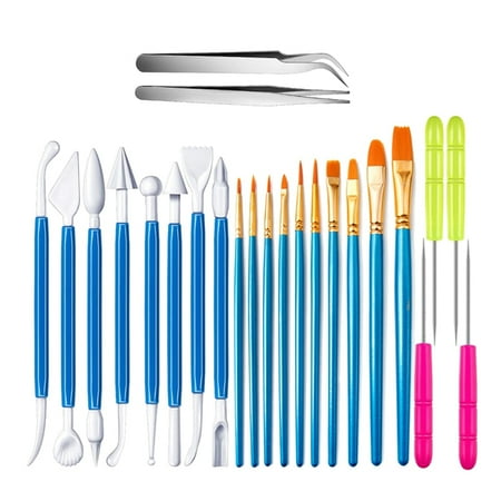 Cookie Cake Decoration 24 Pcs Cookie Decorating Tool Set Fondant Cake Decorating Tool Set Fondant Modeling Tool for Cookie Cake Decoration
Cookie Cake Decoration 24 Pcs Cookie Decorating Tool Set Fondant Cake Decorating Tool Set Fondant Modeling Tool for Cookie Cake Decoration