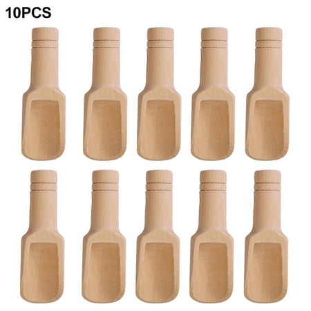 SUNFEX 10Pcs Wooden Small Little Mini Scoop Salt Sugar Coffee Spoon Kitchen Tool Cooking
SUNFEX 10Pcs Wooden Small Little Mini Scoop Salt Sugar Coffee Spoon Kitchen Tool Cooking