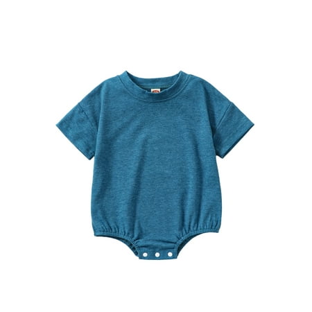 Peyakidsaa Infant Baby Boys Girls Bodysuits Short Sleeve Solid Color Romper 0-18 Months
Peyakidsaa Infant Baby Boys Girls Bodysuits Short Sleeve Solid Color Romper 0-18 Months