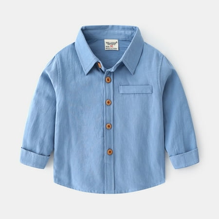Yubatuo Children s Fashionable Dressy Baby Casual And Comfortable Thicker Shirt Blue 110
Yubatuo Children s Fashionable Dressy Baby Casual And Comfortable Thicker Shirt Blue 110