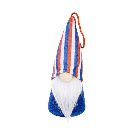 Beautiful Ornament Independence Day Doll Plush Decoration Bedroom Living Room