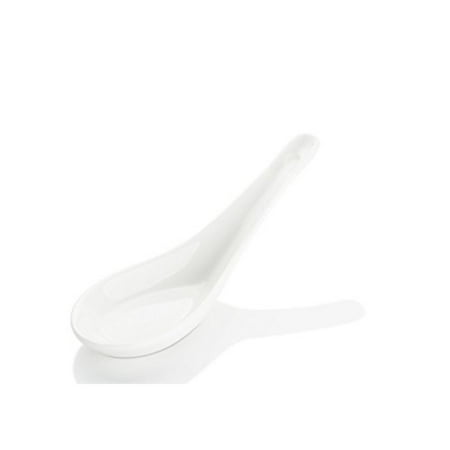 DOWAN 12 Pack Soup Spoons White Bone China