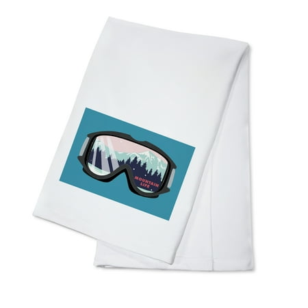 Ski Goggles Mountain Life Contour (100% Cotton Tea Towel Decorative Hand Towel Kitchen and Home)
Ski Goggles Mountain Life Contour (100% Cotton Tea Towel Decorative Hand Towel Kitchen and Home)