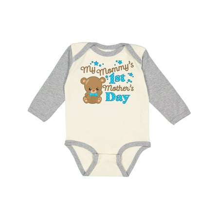 Inktastic Mommys 1st Mothers Day-cute baby bear Gift Baby Boy or Baby Girl Long Sleeve Bodysuit
Inktastic Mommys 1st Mothers Day-cute baby bear Gift Baby Boy or Baby Girl Long Sleeve Bodysuit