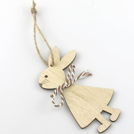 JERDAR Easter Decorations 1PC Easter Decoration Wooden Bunny Rabbit Pendant Home Decoration Home Decor Room Decor Jesus Gifts C
JERDAR Easter Decorations 1PC Easter Decoration Wooden Bunny Rabbit Pendant Home Decoration Home Decor Room Decor Jesus Gifts C