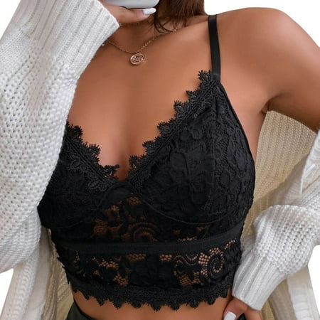 Lopecy-Sta Fashion Women s Lace Beauty Back Solid Strap Wrap Hollow Out Bra Underwear Vest Sling Sales Clearance Womens Tops Sleeveless Tops for Women Black
Lopecy-Sta Fashion Women s Lace Beauty Back Solid Strap Wrap Hollow Out Bra Underwear Vest Sling Sales Clearance Womens Tops Sleeveless Tops for Women Black