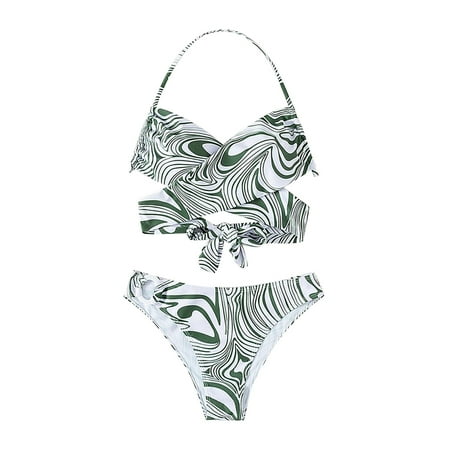 ZIZOCWA Strapless Bikini Sets for Women Women Two Piece Vintage Wrap Cutout Bikini Sets Swimwear High Waist Bikini With Bottom Woman Swimsuit Shorts Swimsuit for Teen Girls Sports Bra Top Bathing Su
ZIZOCWA Strapless Bikini Sets for Women Women Two Piece Vintage Wrap Cutout Bikini Sets Swimwear High Waist Bikini With Bottom Woman Swimsuit Shorts Swimsuit for Teen Girls Sports Bra Top Bathing Su