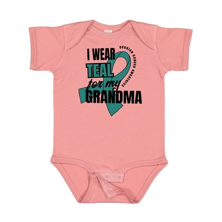 Inktastic I Wear Teal for My Grandma Ovarian Cancer Awareness Gift Baby Boy or Baby Girl Bodysuit
Inktastic I Wear Teal for My Grandma Ovarian Cancer Awareness Gift Baby Boy or Baby Girl Bodysuit