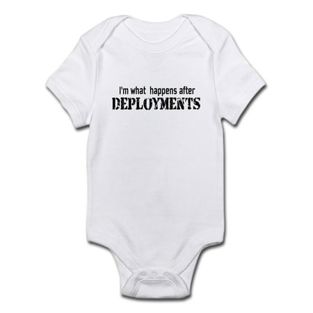 CafePress - After Deployments Infant Bodysuit - Baby Light Bodysuit