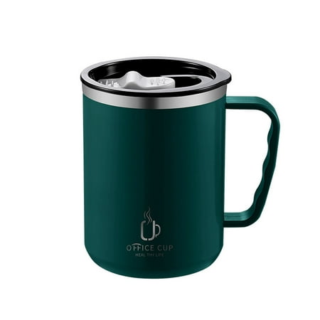 MATHOWAL Stainless Steel Coffee Cup Mug With Lid Insulated Coffee Mug Double Wall Coffee Tumbler With Handle Heat-resistant Drinkware
MATHOWAL Stainless Steel Coffee Cup Mug With Lid Insulated Coffee Mug Double Wall Coffee Tumbler With Handle Heat-resistant Drinkware