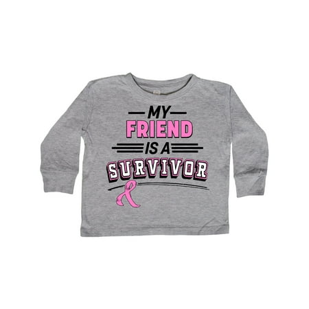 Inktastic My Friend is a Survivor Breast Cancer Awareness Gift Toddler Boy or Toddler Girl Long Sleeve T-Shirt
Inktastic My Friend is a Survivor Breast Cancer Awareness Gift Toddler Boy or Toddler Girl Long Sleeve T-Shirt