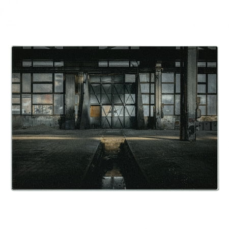 Industrial Cutting Board Creepy Dark Interior of a Derelict Workplace Blight Aged Warehouse Door Image Decorative Tempered Glass Cutting and Serving Board Small Size Multicolor by Ambesonne
Industrial Cutting Board Creepy Dark Interior of a Derelict Workplace Blight Aged Warehouse Door Image Decorative Tempered Glass Cutting and Serving Board Small Size Multicolor by Ambesonne