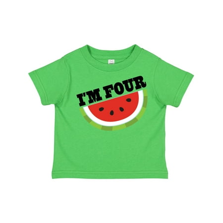 Inktastic I m Four 4th Birthday Watermelon Gift Toddler Boy or Toddler Girl T-Shirt
Inktastic I m Four 4th Birthday Watermelon Gift Toddler Boy or Toddler Girl T-Shirt