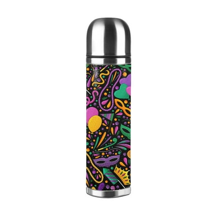 Large Capacity Thermos Cup Tea Brewing Coffee Vacuum Pot 17.5oz Student Office Outdoor Sports Kettle Car Accompanying Cup Mardi Gras Carnival Purple Holiday Pattern Beads Yellow Green
Large Capacity Thermos Cup Tea Brewing Coffee Vacuum Pot 17.5oz Student Office Outdoor Sports Kettle Car Accompanying Cup Mardi Gras Carnival Purple Holiday Pattern Beads Yellow Green