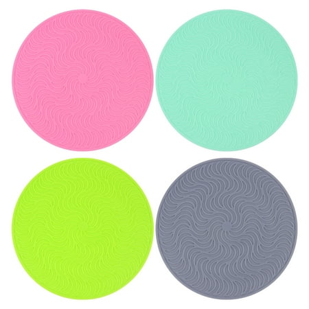 4Pcs Silicone Heat Resistant Microwave Oven Mat Non Stick Turntable Mat Placemat
4Pcs Silicone Heat Resistant Microwave Oven Mat Non Stick Turntable Mat Placemat