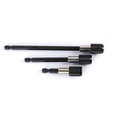 Elenxs 3 Pcs/set 1/4 Inch Screwdriver Bit Rods Woodworking Handtool 
Elenxs 3 Pcs/set 1/4 Inch Screwdriver Bit Rods Woodworking Handtool