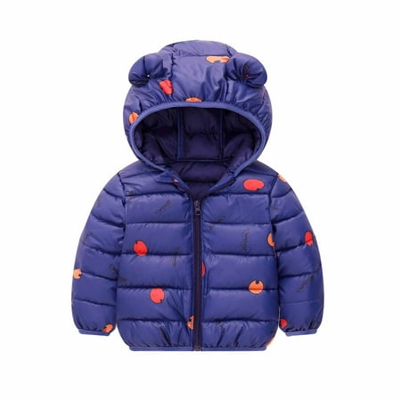 Winter Savings Clearance! Dezsed 1-6Years Baby Girls Hooded Down Jackets For Kids Coats Autumn Boys Fruit Print Warm Jacket Coat Toddler Girl Zipper Jacket Outerwear
Winter Savings Clearance! Dezsed 1-6Years Baby Girls Hooded Down Jackets For Kids Coats Autumn Boys Fruit Print Warm Jacket Coat Toddler Girl Zipper Jacket Outerwear