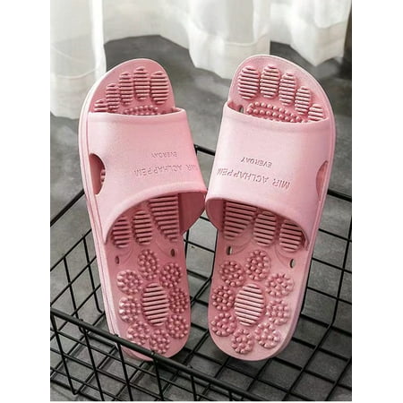 Women‘s Pink Massage Slippers Fashionable New Style Home Anti-Slip Indoor Bathing Sandals
Women‘s Pink Massage Slippers Fashionable New Style Home Anti-Slip Indoor Bathing Sandals