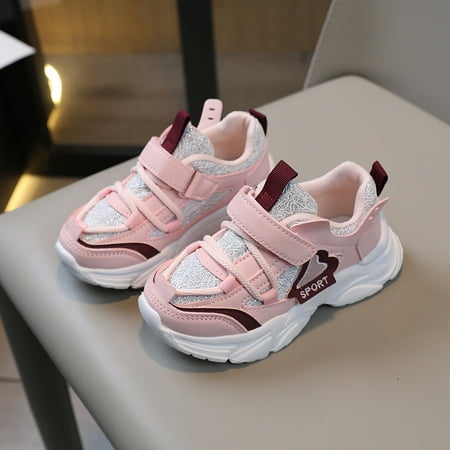RUICUW Girls Sports Shoes Fashionable New Pattern Simple And Shiny Upper Flat Bottom Comfortable Hook Loop Casual Shoes 9-9.5 Years
RUICUW Girls Sports Shoes Fashionable New Pattern Simple And Shiny Upper Flat Bottom Comfortable Hook Loop Casual Shoes 9-9.5 Years