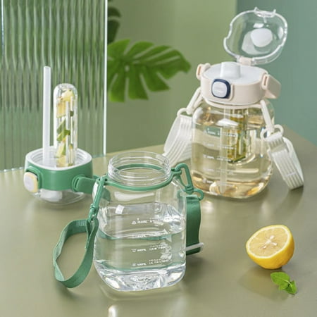 Honrane 1200ml Drinking Bottle Tea Separation Big Belly Straw Drink Bottle with Straw Daily Use
Honrane 1200ml Drinking Bottle Tea Separation Big Belly Straw Drink Bottle with Straw Daily Use
