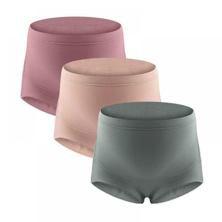 Spdoo Nurning Underwear for Women High Waist Cotton Briefs Adjustable Pregnant Maternity Panties 3 Pack 
Spdoo Nurning Underwear for Women High Waist Cotton Briefs Adjustable Pregnant Maternity Panties 3 Pack