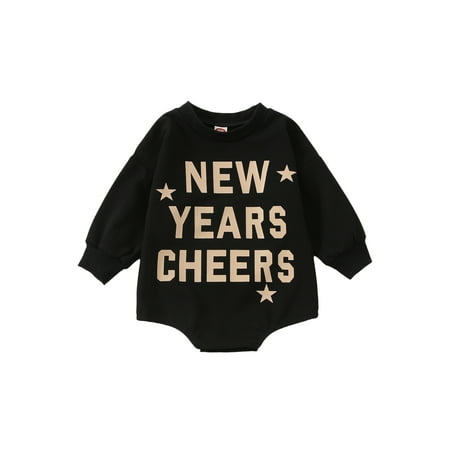 Bagilaanoe Newborn Baby Girl New Year Rompers Letters Print Long Sleeve Bodysuits 3M 6M 9M 12M 18M Infant Casual One Piece Short Jumpsuit
Bagilaanoe Newborn Baby Girl New Year Rompers Letters Print Long Sleeve Bodysuits 3M 6M 9M 12M 18M Infant Casual One Piece Short Jumpsuit