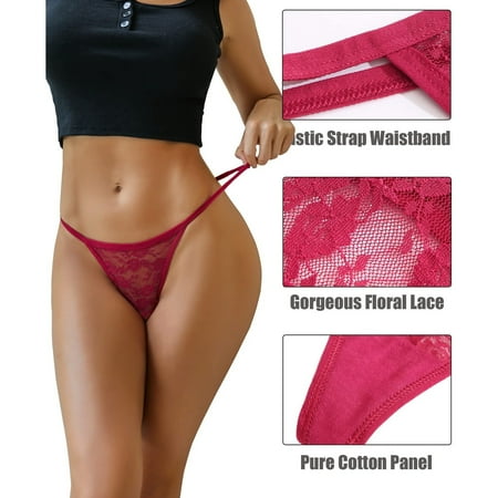 Medcursor Womens Lace G Strings Womens Underwear Underwear Women Lingerie Thongs For Women
Medcursor Womens Lace G Strings Womens Underwear Underwear Women Lingerie Thongs For Women