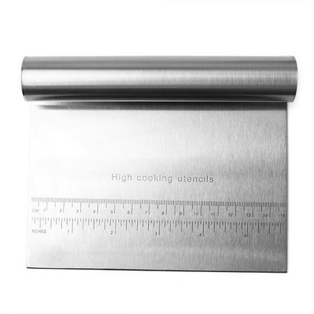 Stainless Steel Dough Scraper with Scale Pastry Scraping Baking Tool Kitchen Utensil
Stainless Steel Dough Scraper with Scale Pastry Scraping Baking Tool Kitchen Utensil