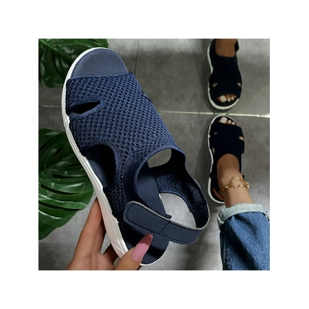 Woobling Women s Sandals Platform Elastic Open Toe Slingback Lightweight Summer Sandal
Woobling Women s Sandals Platform Elastic Open Toe Slingback Lightweight Summer Sandal