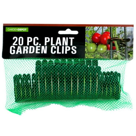 Bulk Buys HW847-24 Garden Plant Clips - 24 Piece -Pack of 24