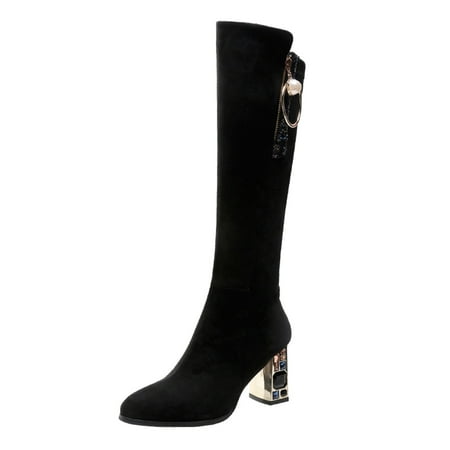 KmaiSchai Women S Boots With Thick Heels Women High Heel Boots Autumn And Winter Fashion Rhinestone Decoration Comfortable Square Heel Thick Heel Side Zipper Womens High Heeled Booties Women S Genuin
KmaiSchai Women S Boots With Thick Heels Women High Heel Boots Autumn And Winter Fashion Rhinestone Decoration Comfortable Square Heel Thick Heel Side Zipper Womens High Heeled Booties Women S Genuin