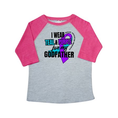 Inktastic Suicide Prevention I Wear Teal and Purple for My Godfather Gift Toddler Boy or Toddler Girl T-Shirt
Inktastic Suicide Prevention I Wear Teal and Purple for My Godfather Gift Toddler Boy or Toddler Girl T-Shirt