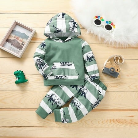 Promotion!Baby Boys Clothes Hooded Sweatshirt & Striped Pants Cotton Baby Tracksuit Set Long Sleeve Hoodie Tops Sweatsuit Pants Outfit Set
Promotion!Baby Boys Clothes Hooded Sweatshirt & Striped Pants Cotton Baby Tracksuit Set Long Sleeve Hoodie Tops Sweatsuit Pants Outfit Set